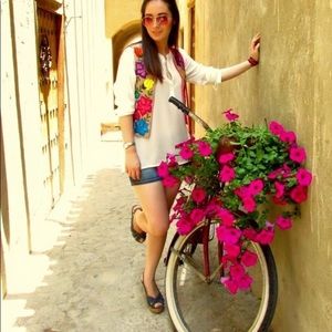 Mexican  Embroidered Vest